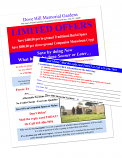 Cemetery Discount Letter
