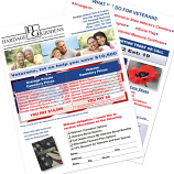 Veterans Funeral/Cremation Discount Tri-fold